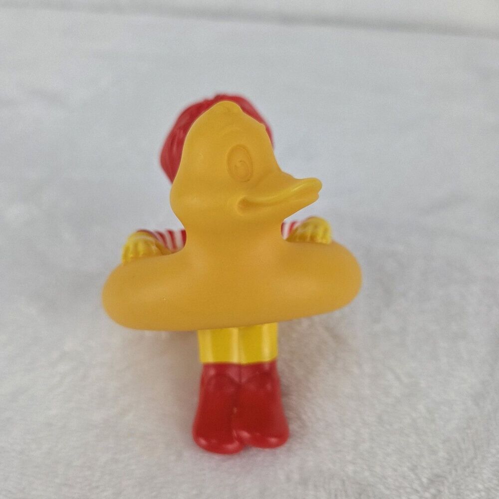 2006 McDonalds Ronald McDonald Rubber Duck Toy Figure Collectible - Picture 2 of 7